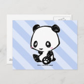 Weetle Panda Briefkaart (Voorkant / Achterkant)