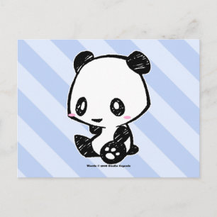 Weetle Panda Briefkaart