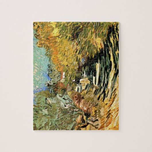 Weg bij Saint-Remy Vrouwelijke figuur, Vincent van Legpuzzel (Verticaal)