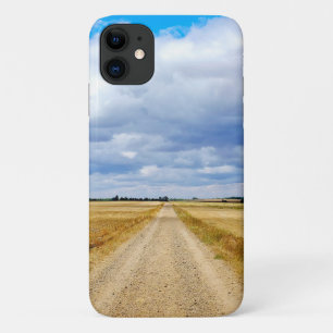 Weg Boadilla del Camino - Itero de la Vega iPhone 11 Hoesje