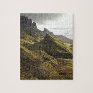 Weg die Quiraing op, Isle of Skye, Legpuzzel