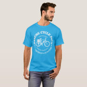Weg Donau-cyclus (cyclus) T-shirt (Voorkant volledig)