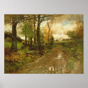 Weg door de Bossen Poster