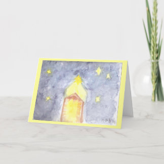 Weg in de Trog Feestdagen Kaart