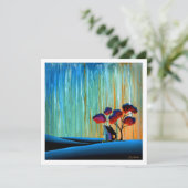 Weg in de vallei - Mini Print (Staand voorkant)
