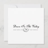 Weg in de vallei - Mini Print (Achterkant)