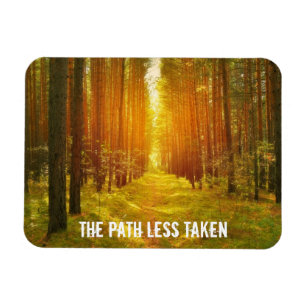 Weg in het Bos Magneet