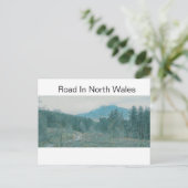 Weg in Noord-Wales Briefkaart (Staand voorkant)