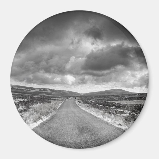 Weg in Rainstorm Magneet (Voorkant)