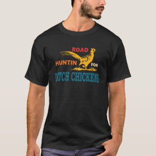 Weg Jagen Op Slootkippen Vintage Kleding T-shirt