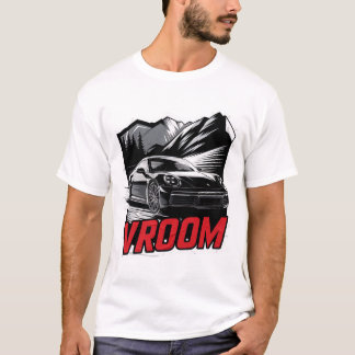 Weg Legenden: Vintage & Iconische Auto T-Shirt Col