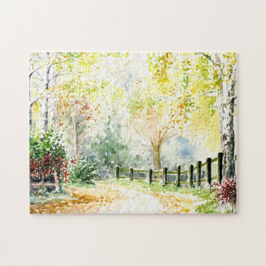 weg legpuzzel (Horizontaal)