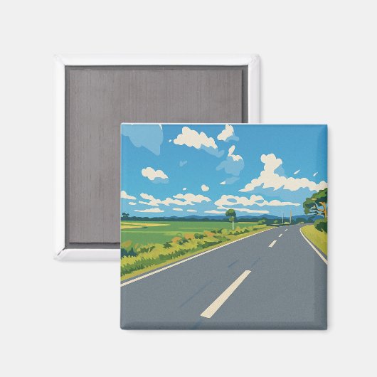 weg magneet (Voorkant / Achterkant)