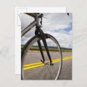 Weg-man bij hoge snelheid POV Briefkaart (Voorkant / Achterkant)