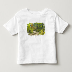 Weg met herfstkleuren en esp in Kebler Kinder Shirts