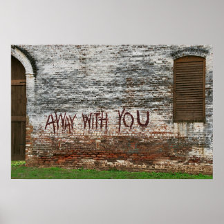 Weg met Jou Poster