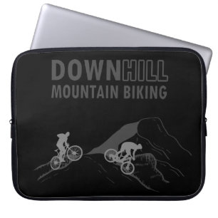 weg naar bergbeklimming laptop sleeve