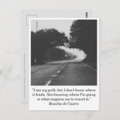 Weg naar Briefkaart Nowhere (Voorkant / Achterkant)