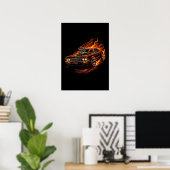 Weg naar de Ruïne Poster (Thuiskantoor)