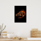 Weg naar de Ruïne Poster (Keuken)