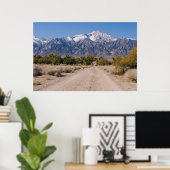 Weg naar de Sierras Poster (Thuiskantoor)