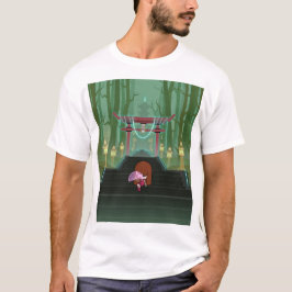 Weg naar de tempel t-shirt