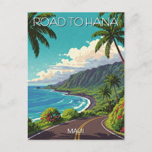  Weg naar Hana Maui Hawaii Reizen Briefkaart