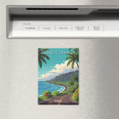 Weg naar Hana Maui Hawaii Reizen Magneet (Insitu (Vaatwasser))