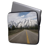 Weg naar het Teton-gebergte Laptop Sleeve (Voorkant Links)