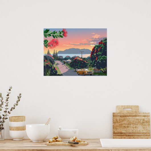 Weg naar Leigh Poster (Keuken)