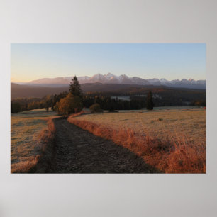 Weg naar Tatras Poster