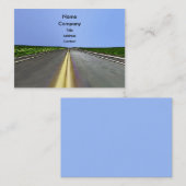 Weg reizen visitekaartje (Voorkant / Achterkant)