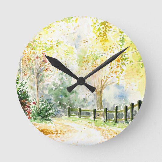 weg ronde klok (Voorkant)
