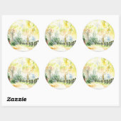 weg ronde sticker (Vel)