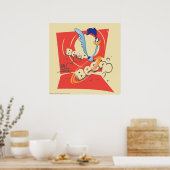 WEG RUNNER™ BEEP BEEP!™ - Zonnebeeld Poster (Keuken)