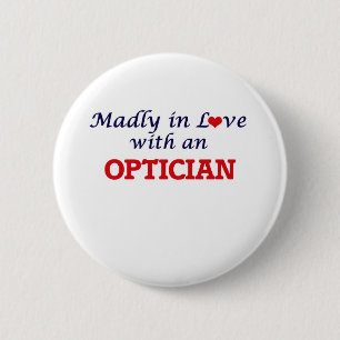 Weg van een Opticien Ronde Button 5,7 Cm