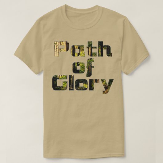 Weg van Glory T-shirt (Design voorkant)