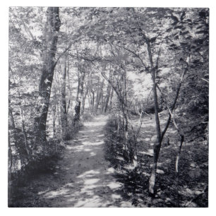 Weg van het geloof tegeltje