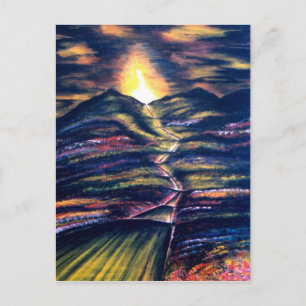 Weg van leven briefkaart