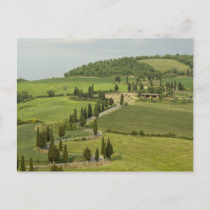 Weg van Pienza naar Montepulciano, Briefkaart