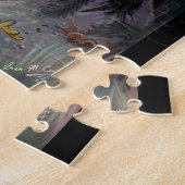 Weg verlicht legpuzzel (Zijkant)