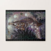 Weg verlicht legpuzzel (Horizontaal)