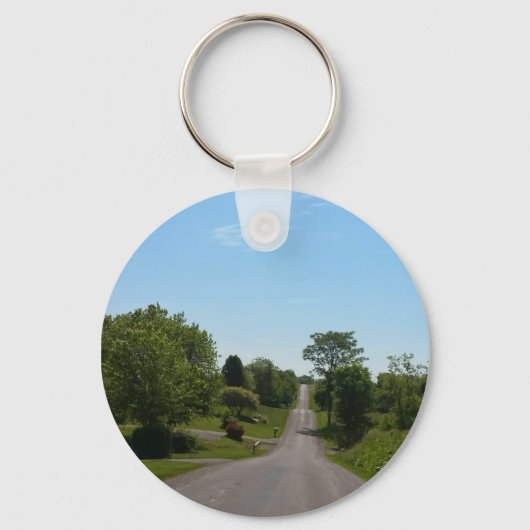 Weg voor hardlopen sleutelhanger (Voorkant)