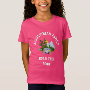 Weg wegvervoer voor de familie Cute Girls T-shirt