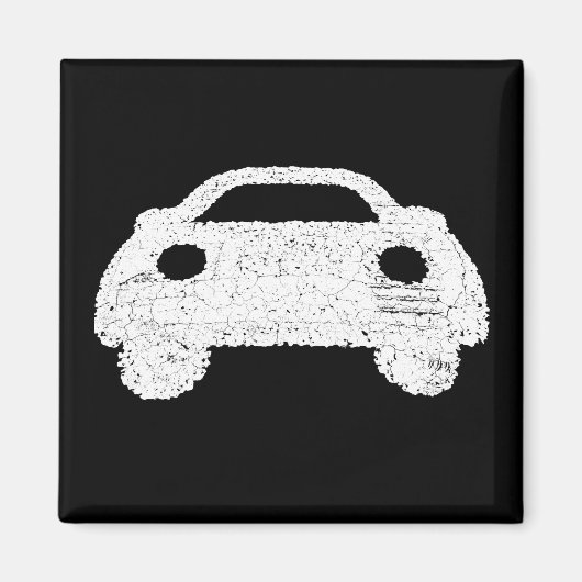 Wegauto Magneet (Voorkant)