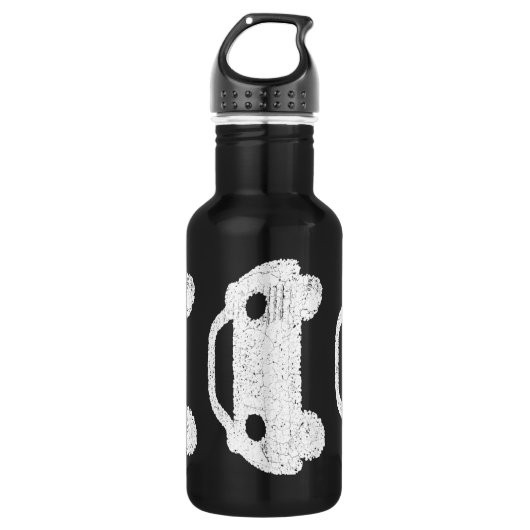 Wegauto Waterfles (Voorkant)