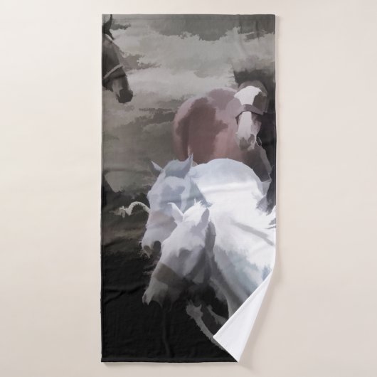 Wegbreken - Wilde paarden Bad Handdoek (Badhanddoek)