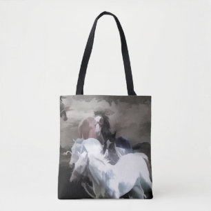 Wegbreken - Wilde paarden Tote Bag