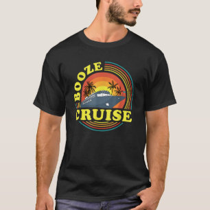 Wegen cruiseschip Drink zomervakantie T-shirt