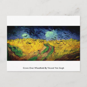 Wegen over Wheatfield door het Briefkaart Vincent 